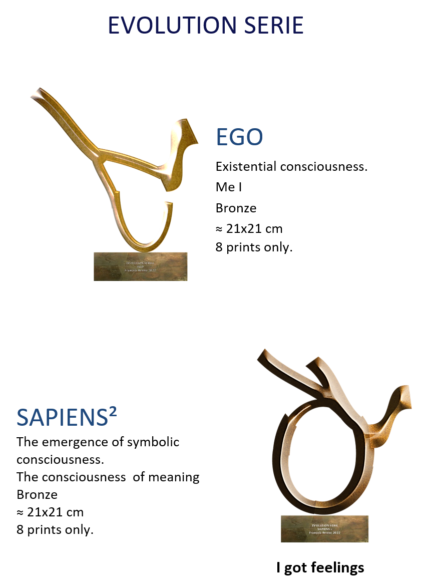Francois Renno's bronze sculpture